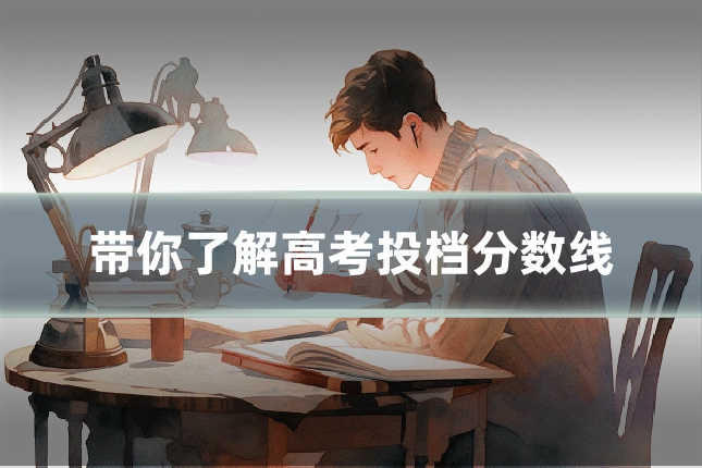 带你了解高考投档分数线
