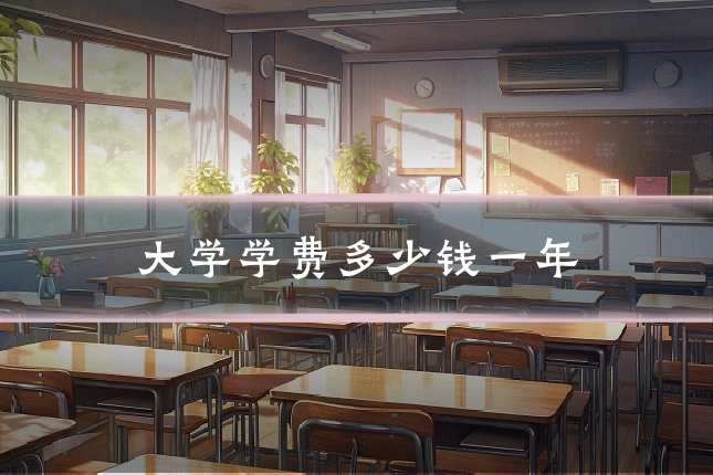 大学学费多少钱一年