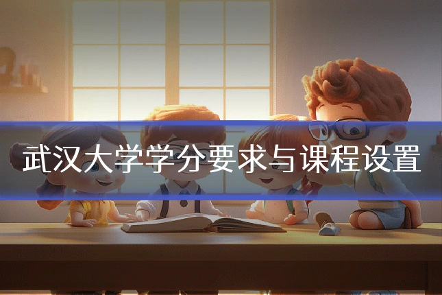 武汉大学学分要求与课程设置