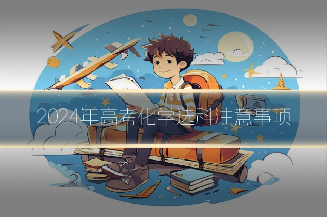 2024年高考化学选科注意事项