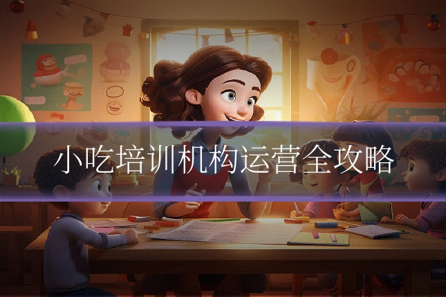 小吃培训机构运营全攻略