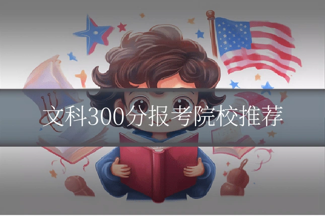 文科300分报考院校推荐