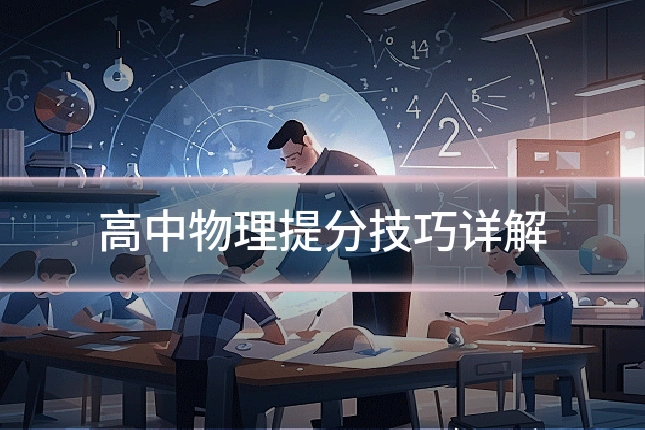 高中物理提分技巧详解