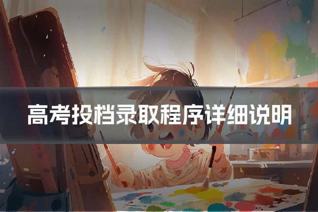 高考投档录取程序详细说明