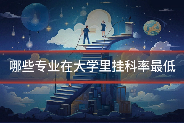 哪些专业在大学里挂科率最低