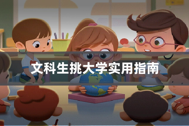 文科生挑大学实用指南