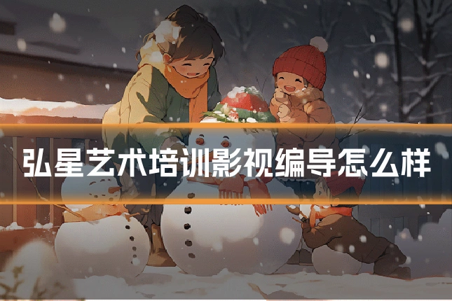 弘星艺术培训影视编导怎么样