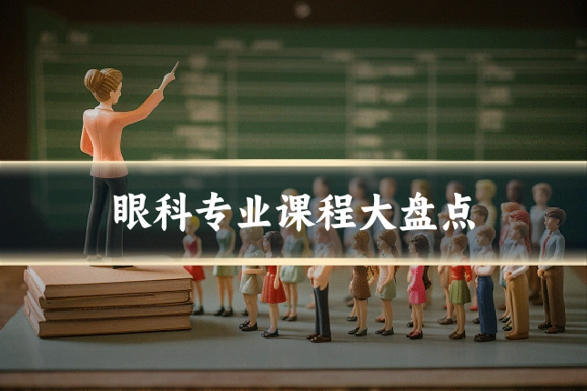 眼科专业课程大盘点