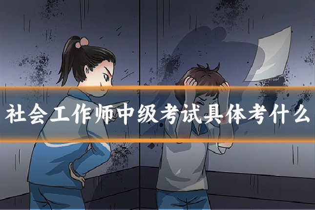社会工作师中级考试具体考什么
