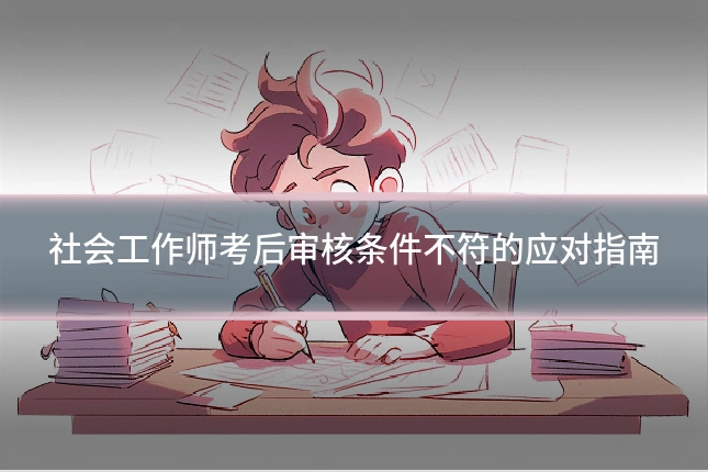 社会工作师考后审核条件不符的应对指南