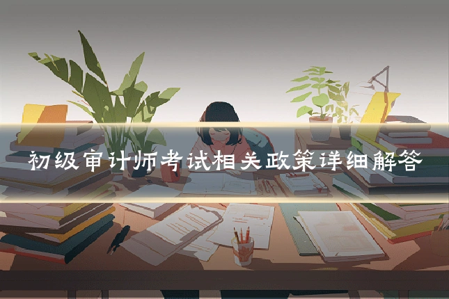 初级审计师考试相关政策详细解答