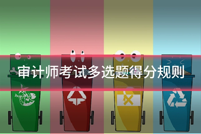 审计师考试多选题得分规则
