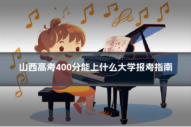 山西高考400分能上什么大学报考指南