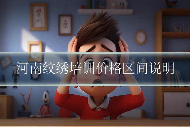 河南纹绣培训价格区间说明