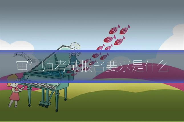 审计师考试报名要求是什么
