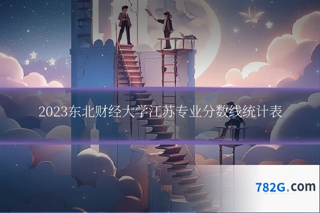 2023东北财经大学江苏专业分数线统计表