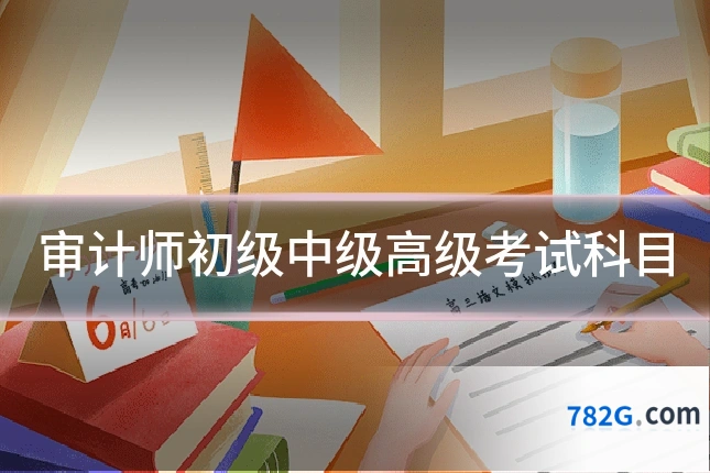 审计师初级中级高级考试科目