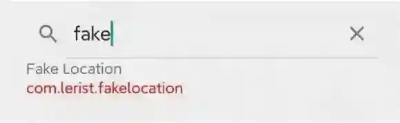 fakelocation设置打开