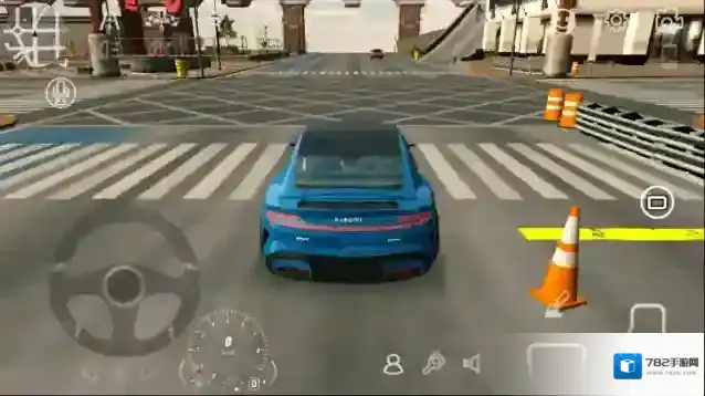 手动挡停车场小米su7模组汽车