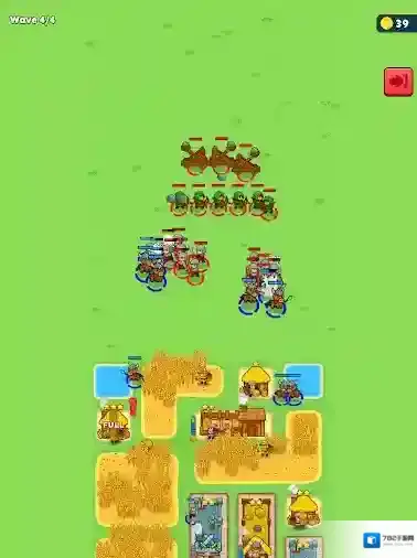 种田与征战敌人