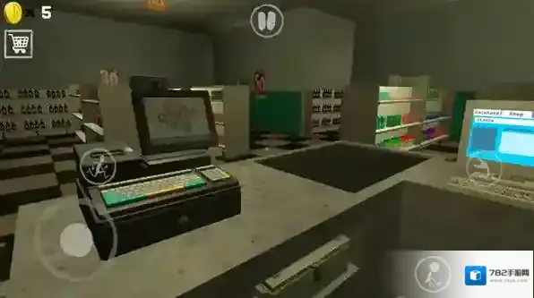 夜间伪人超市氛围