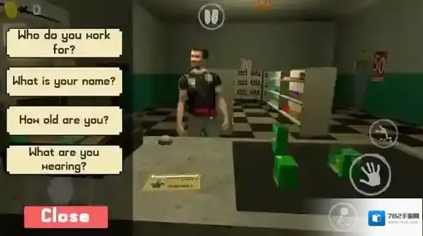 夜间伪人超市体验