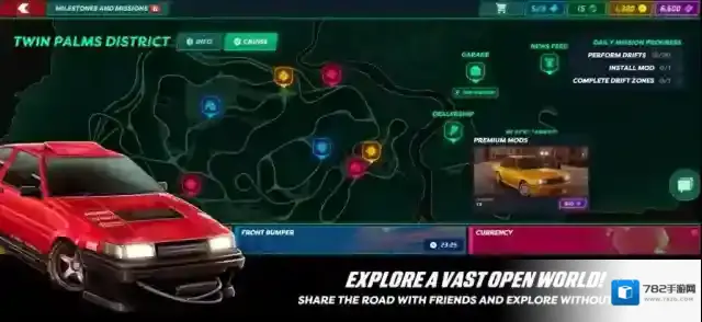 静态换挡赛车车辆