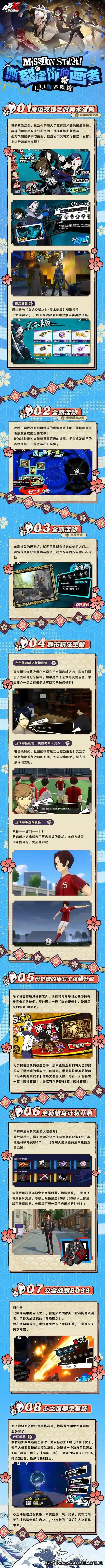 女神异闻录：夜幕魅影  1.3.1版本「撕裂虚饰的画者」先导概览