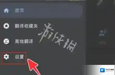 谷歌翻译进入设置