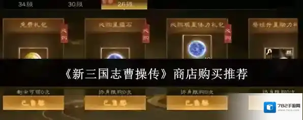 《新三国志曹操传》商店购买推荐