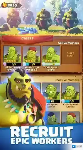 兽人采矿营地采矿