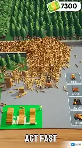 小小木材商木材厂