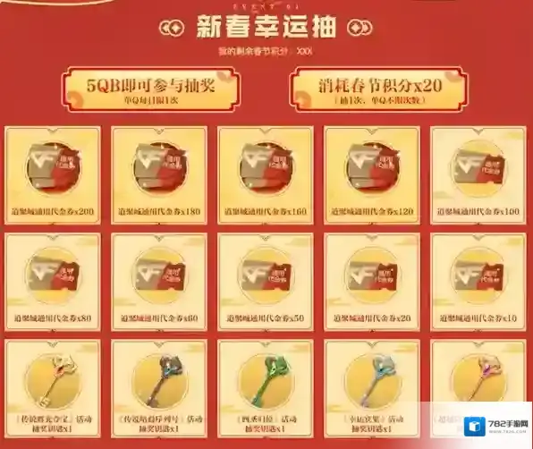CF新春幸运抽活动网址一览2023