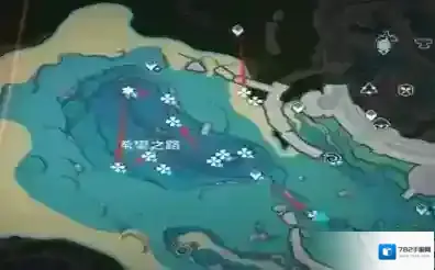 原神海露花采集路线图