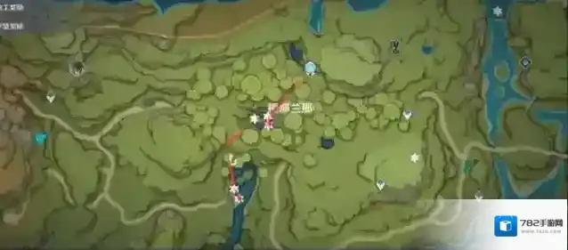 原神月莲采集路线图分享