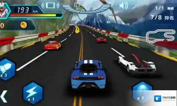 奥特曼铠甲飞车游戏