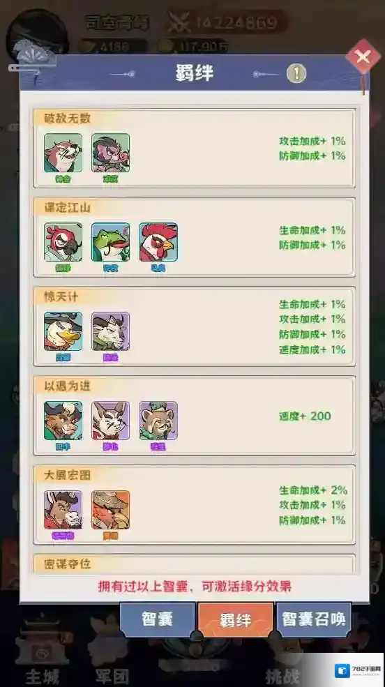 探探猫大作战羁绊