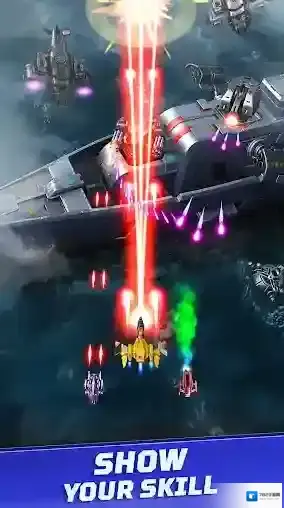 红色狩猎天空烈焰红色