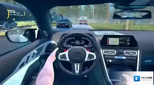 驾驶学校模拟游戏中