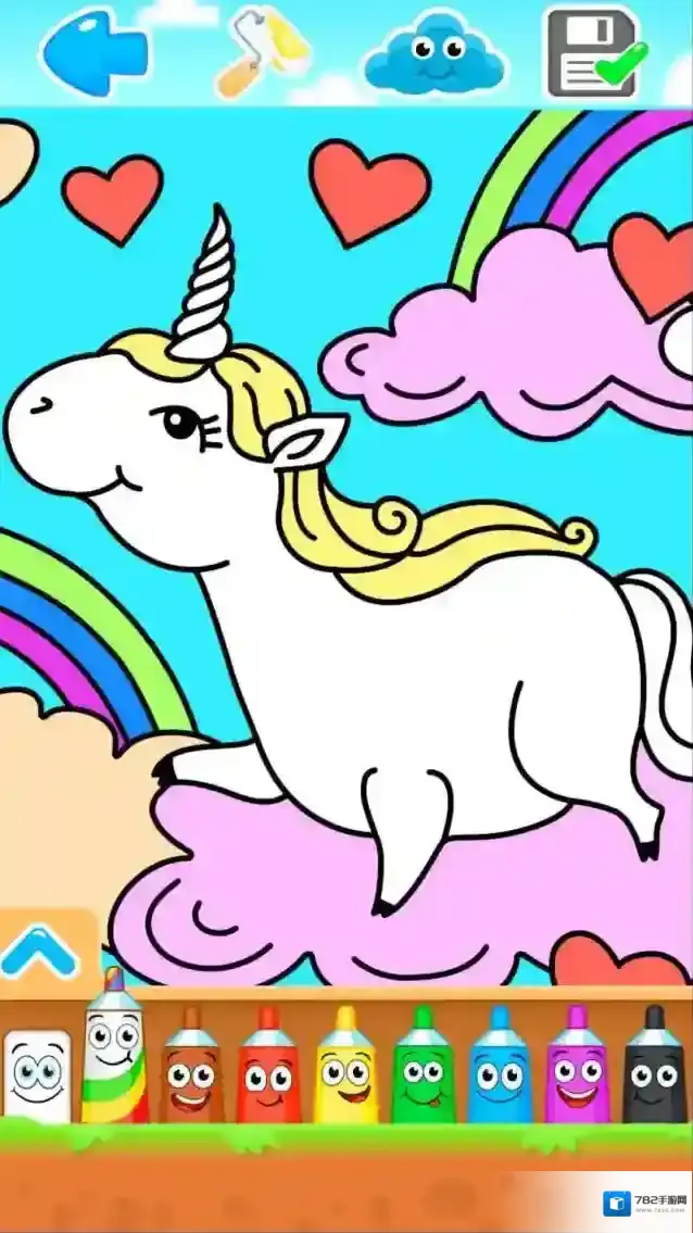 小公主画画世界颜色