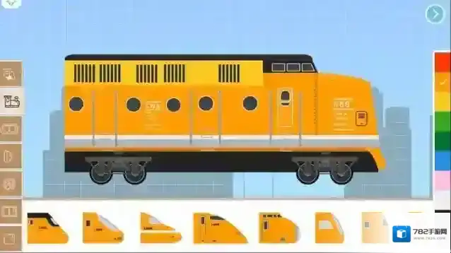 Labo积木火车儿童应用模板