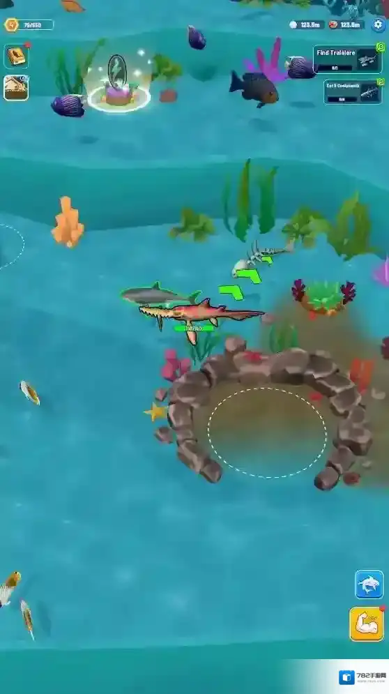 鲨鱼进化海洋之战探索