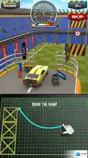 斜坡大冲刺你的距离