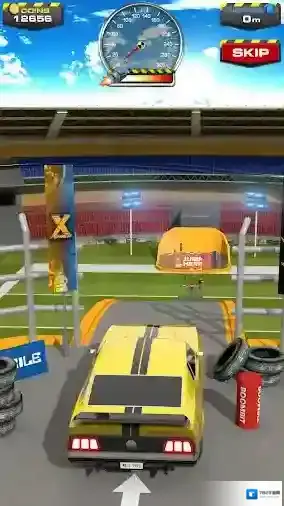 斜坡大冲刺场景