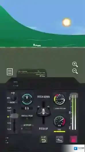 飞行模拟器2D降落