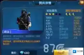 全民突击游戏中