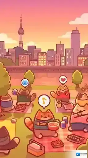 猫咪小吃店城市大亨店铺