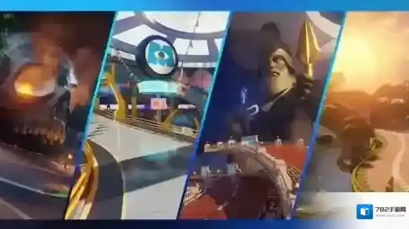 迪士尼无限飞车赛道