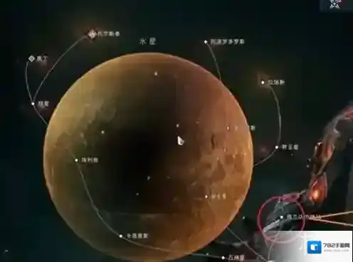 星际战甲地图上