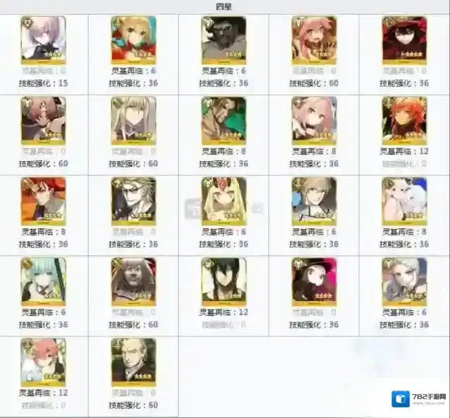 命运冠位指定三星